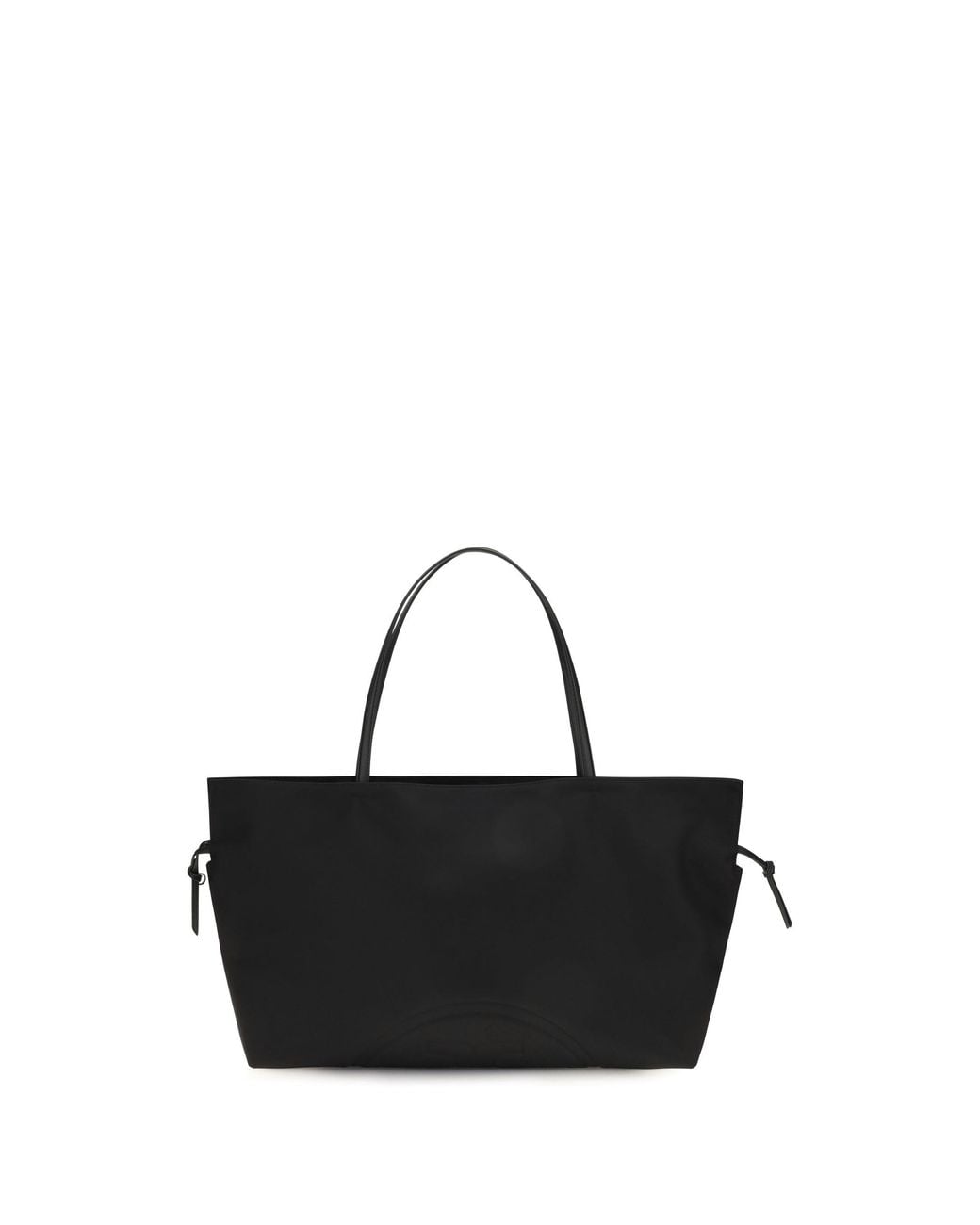 Tory Burch Black Ella Recycled Nylon Drawstring Tote