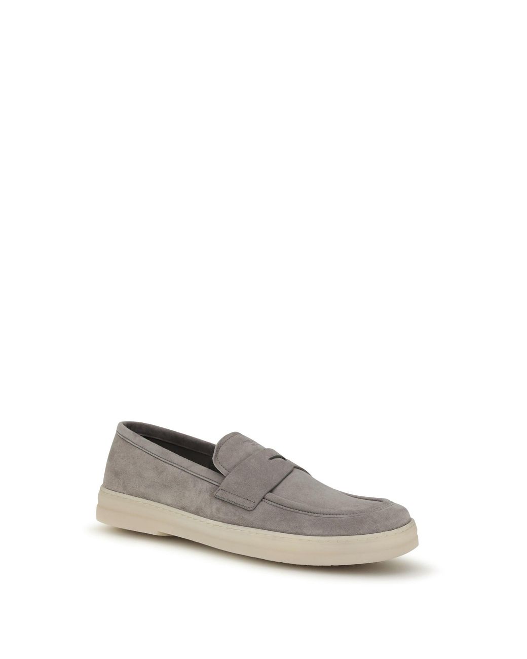 Prada White Suede Loafers for men