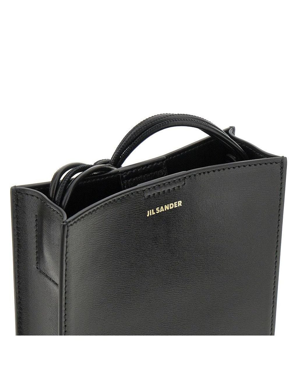 Jil Sander Black Small 'Tangle' Bag