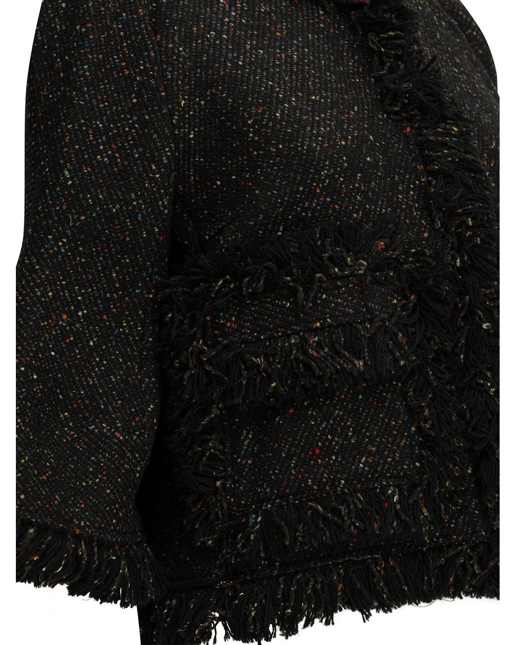 Sacai Black "Nep" Blazer