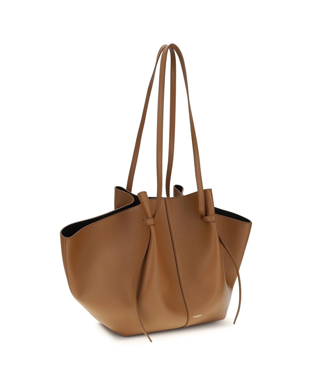 Yuzefi Brown Large Mochi Tote Bag Hazel