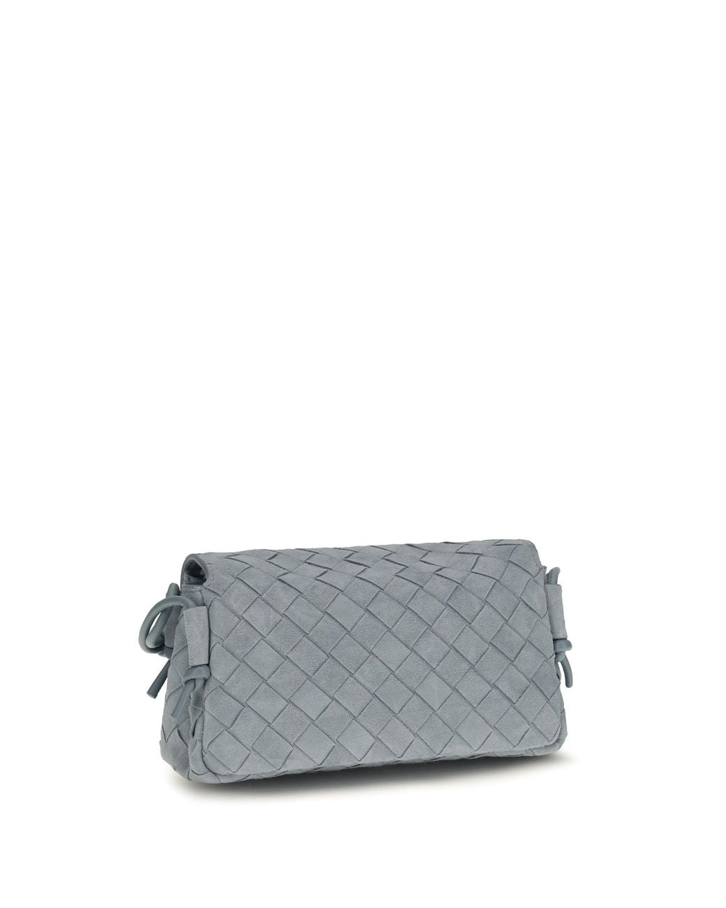 Bottega Veneta Gray Notturno Clutch Mineral