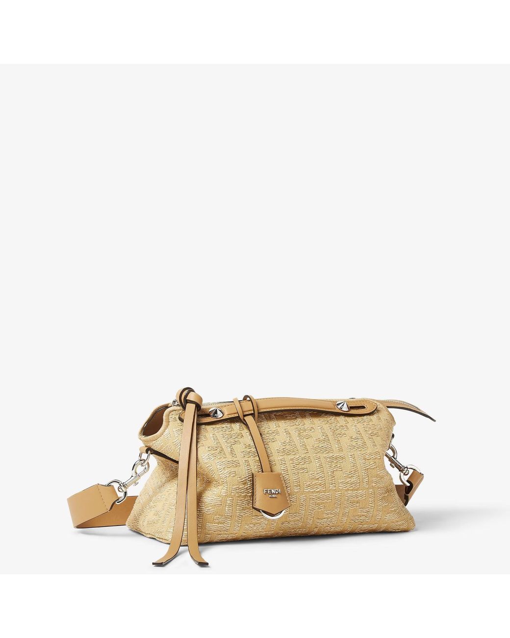 Fendi Natural "By The Way Soft" Crossbody Bag