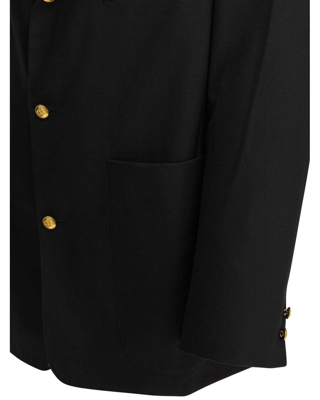 Beams Plus Black Wool Blazer Jackets And Coats