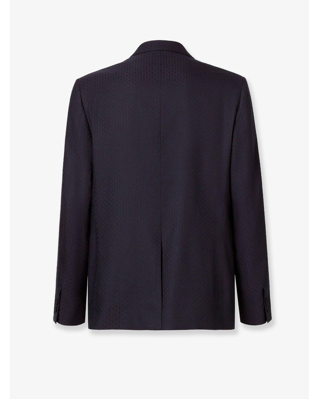 Fendi Blue Clothing Lana Cotone for men