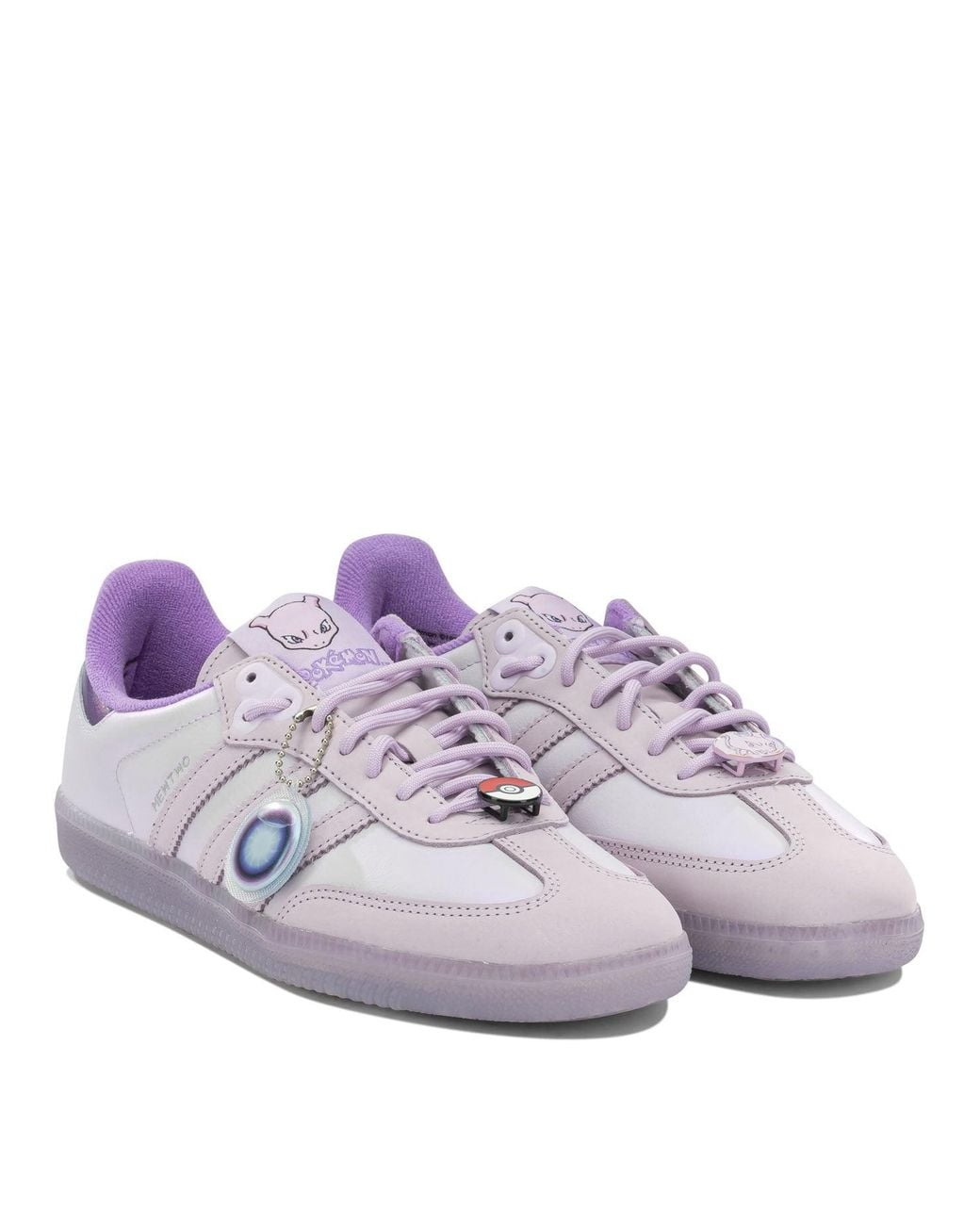 Adidas Originals Purple "Samba Og X Pokémon Mewtwo" Low-Top Sneakers for men