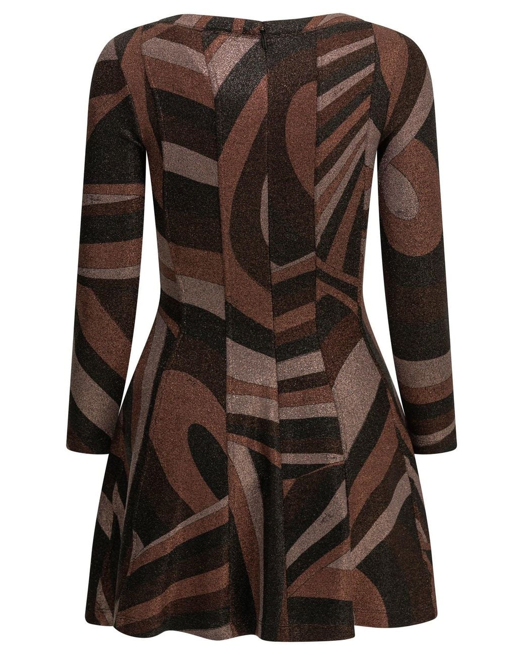 Emilio Pucci Black "Iride" Short Dress