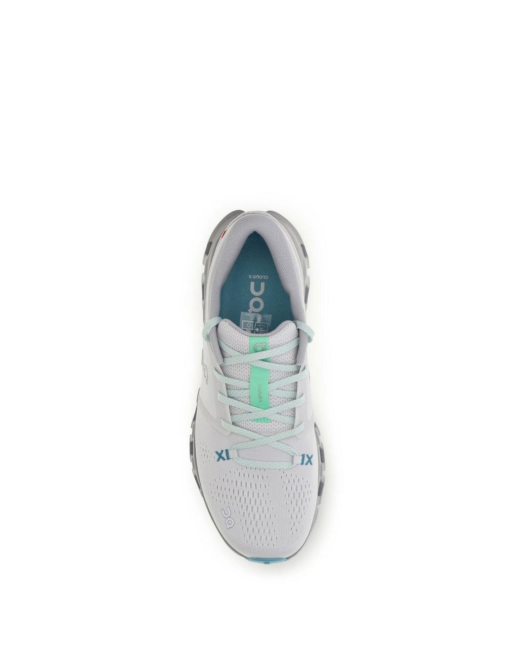 On Shoes White Cloud X 5 Training Sneakers Frost Alloy for men