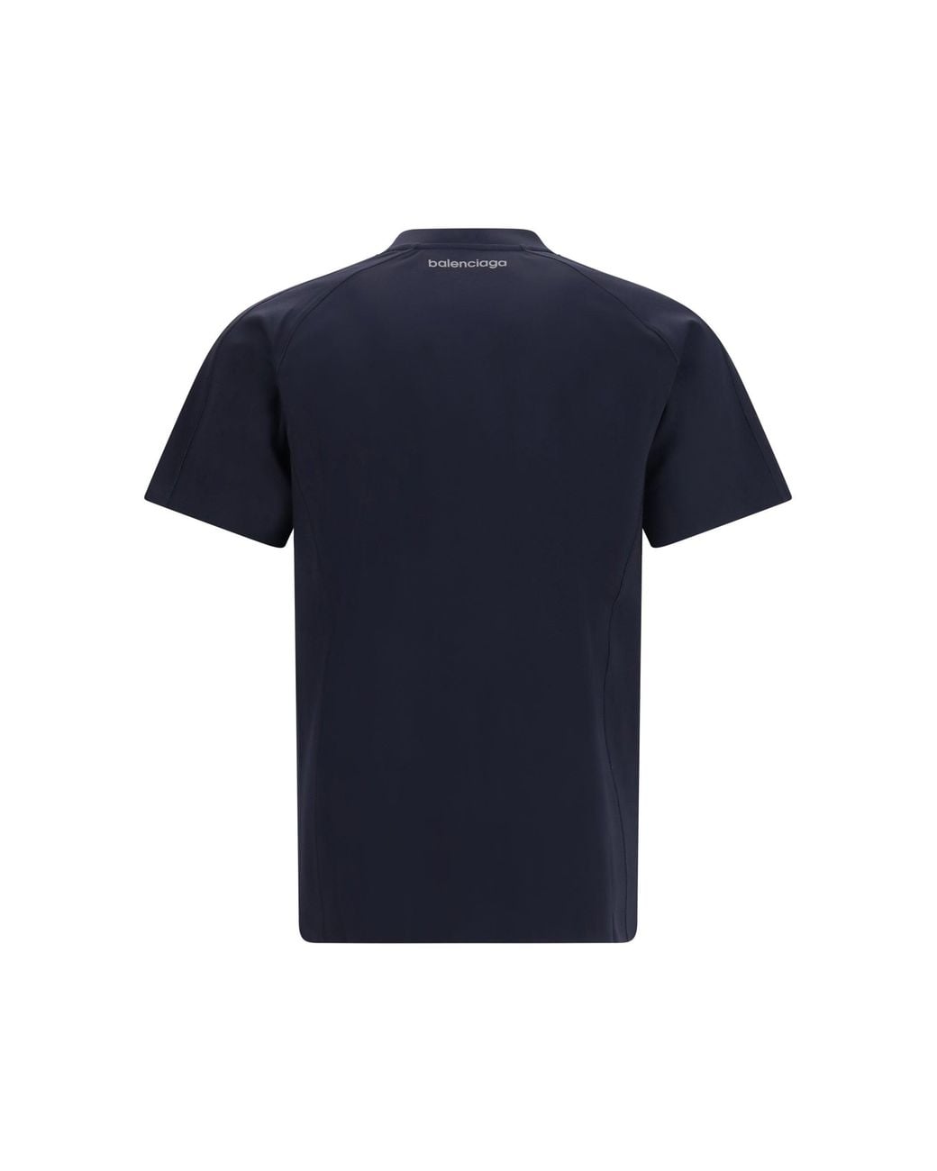 Balenciaga Blue Long-Sleeve Layered T-Shirt for men