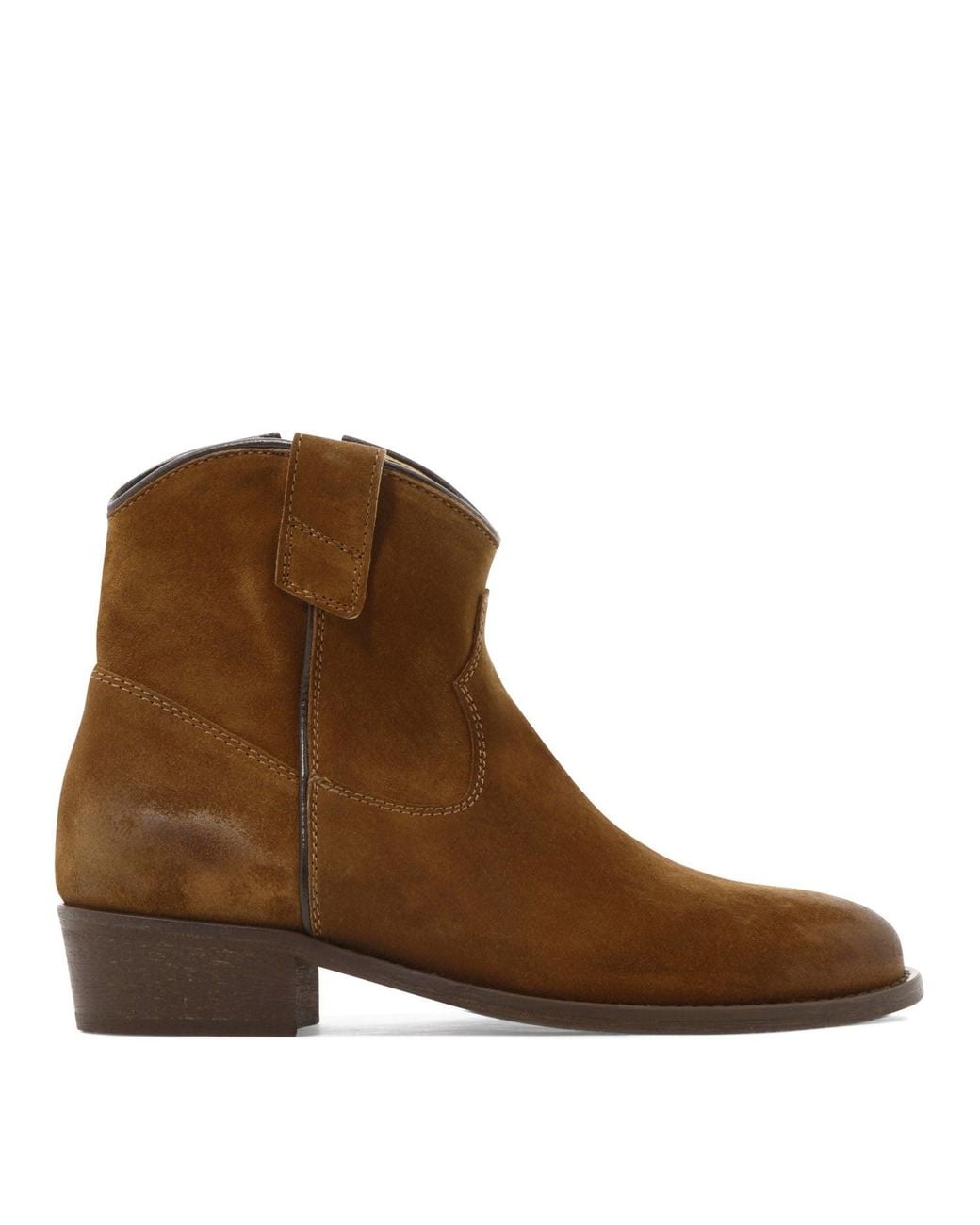 Via Roma 15 Brown Martora Ankle Boots