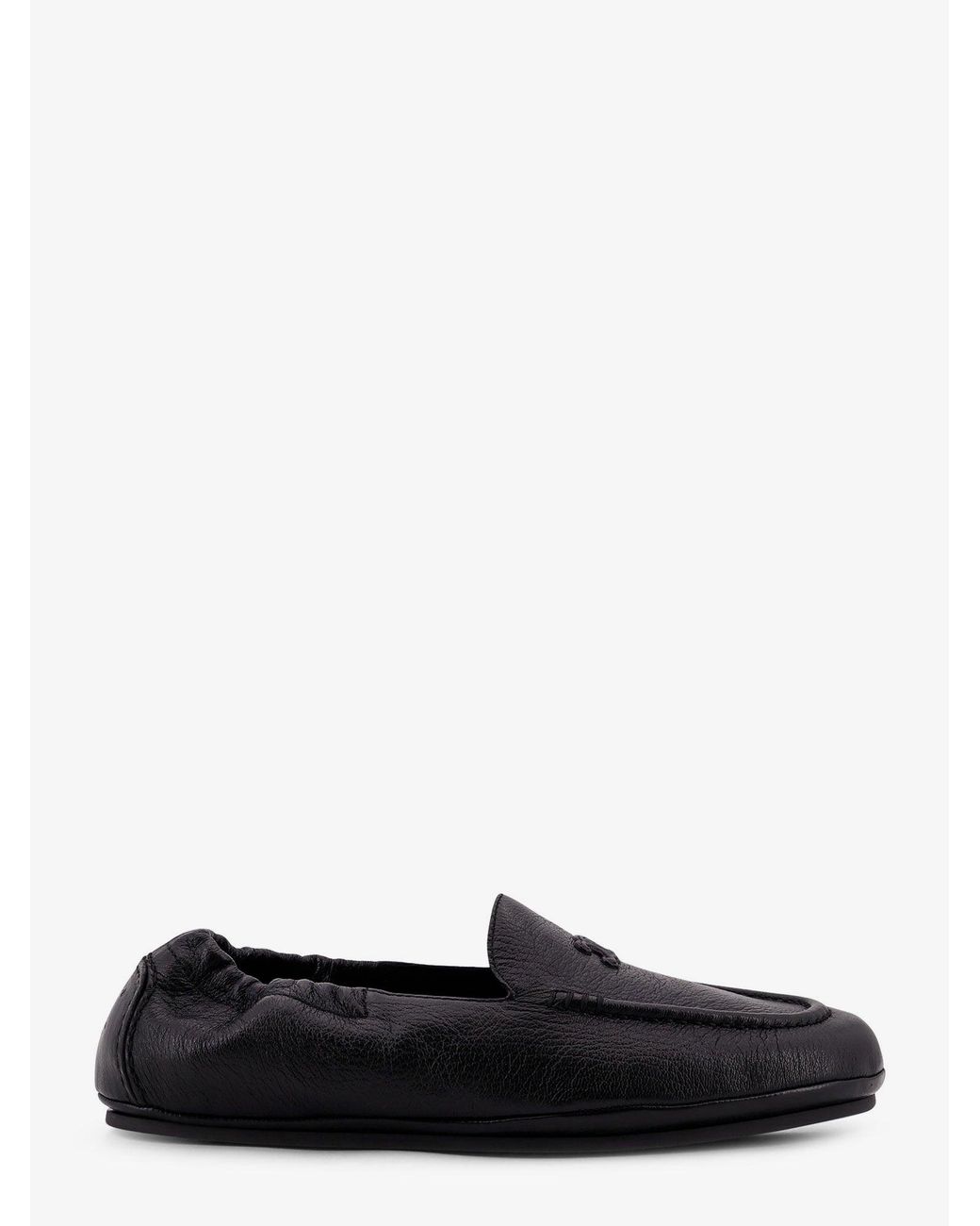 Céline White Adam Leather Slip-On Loafers for men