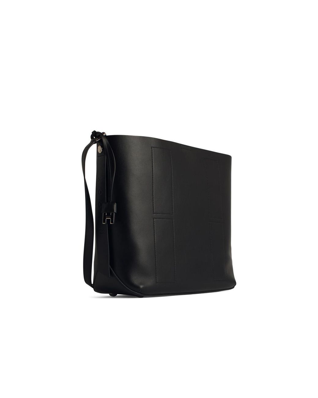 Hogan Black H01 Leather Crossbody Bag