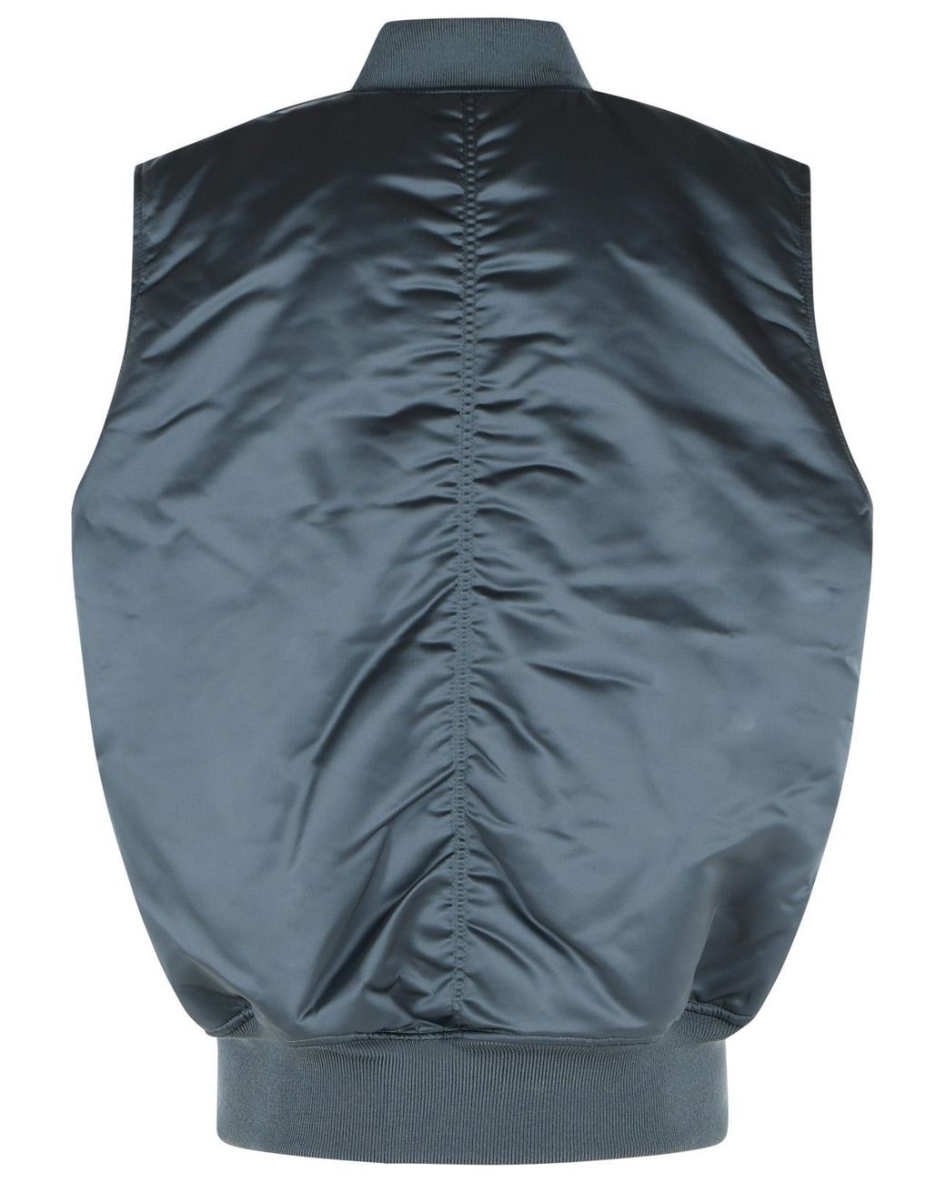 Alpha Industries Blue Petrol Nylon Vest for men