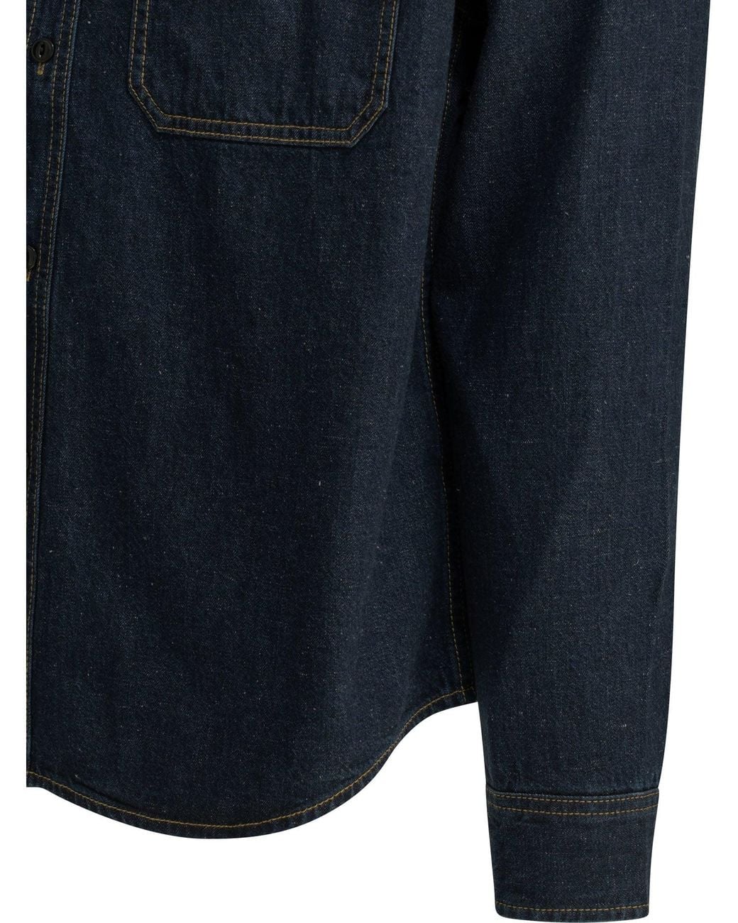 Stussy Blue Stussy Cotton Shirt for men