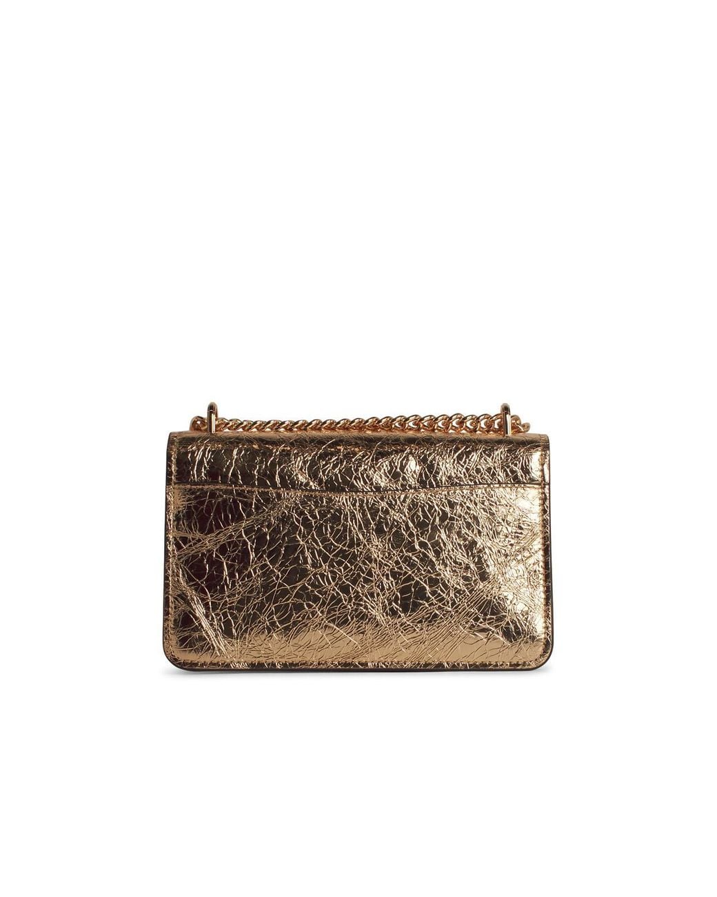 MICHAEL Michael Kors Metallic 'Claire' Leather Crossbody Bag