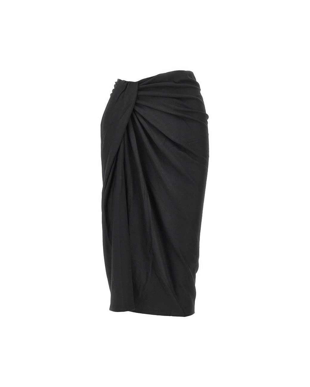 Isabel Marant Black Jeldia Jersey Midi Skirt