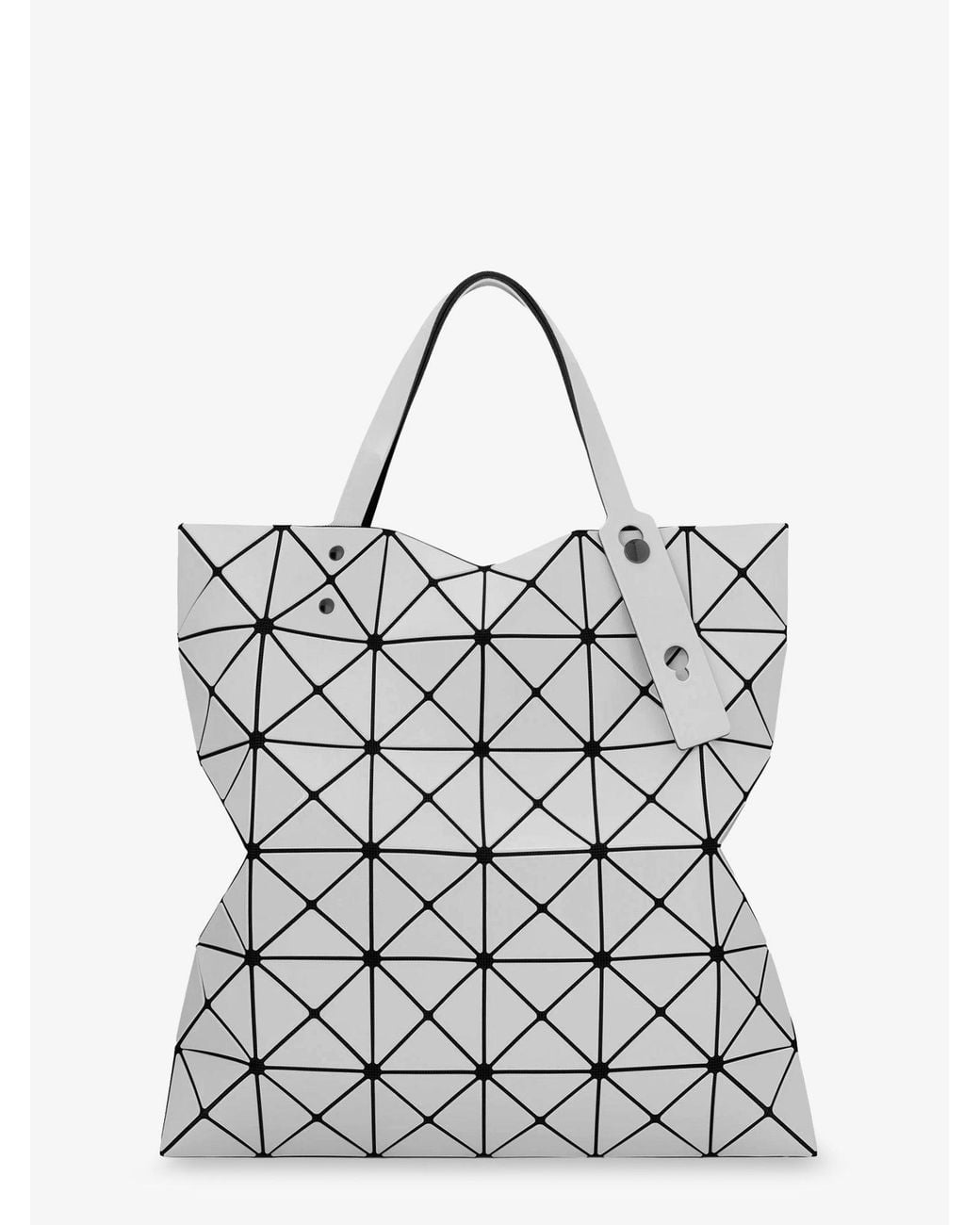 Issey Miyake White Lucent Shoulder Bag