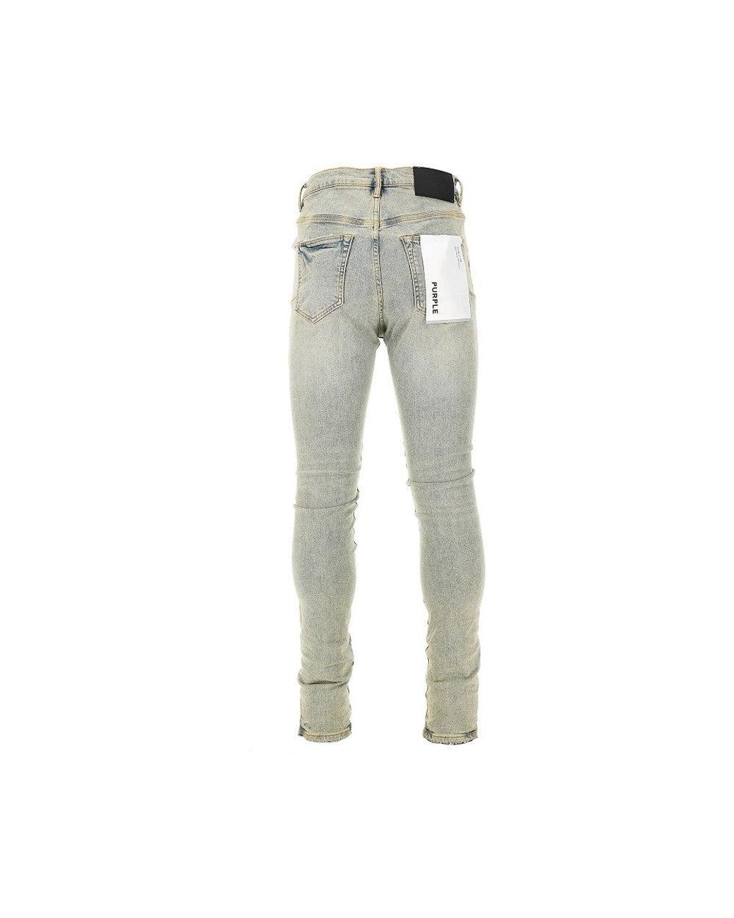 Purple Brand Green P002 Slim Jeans for men