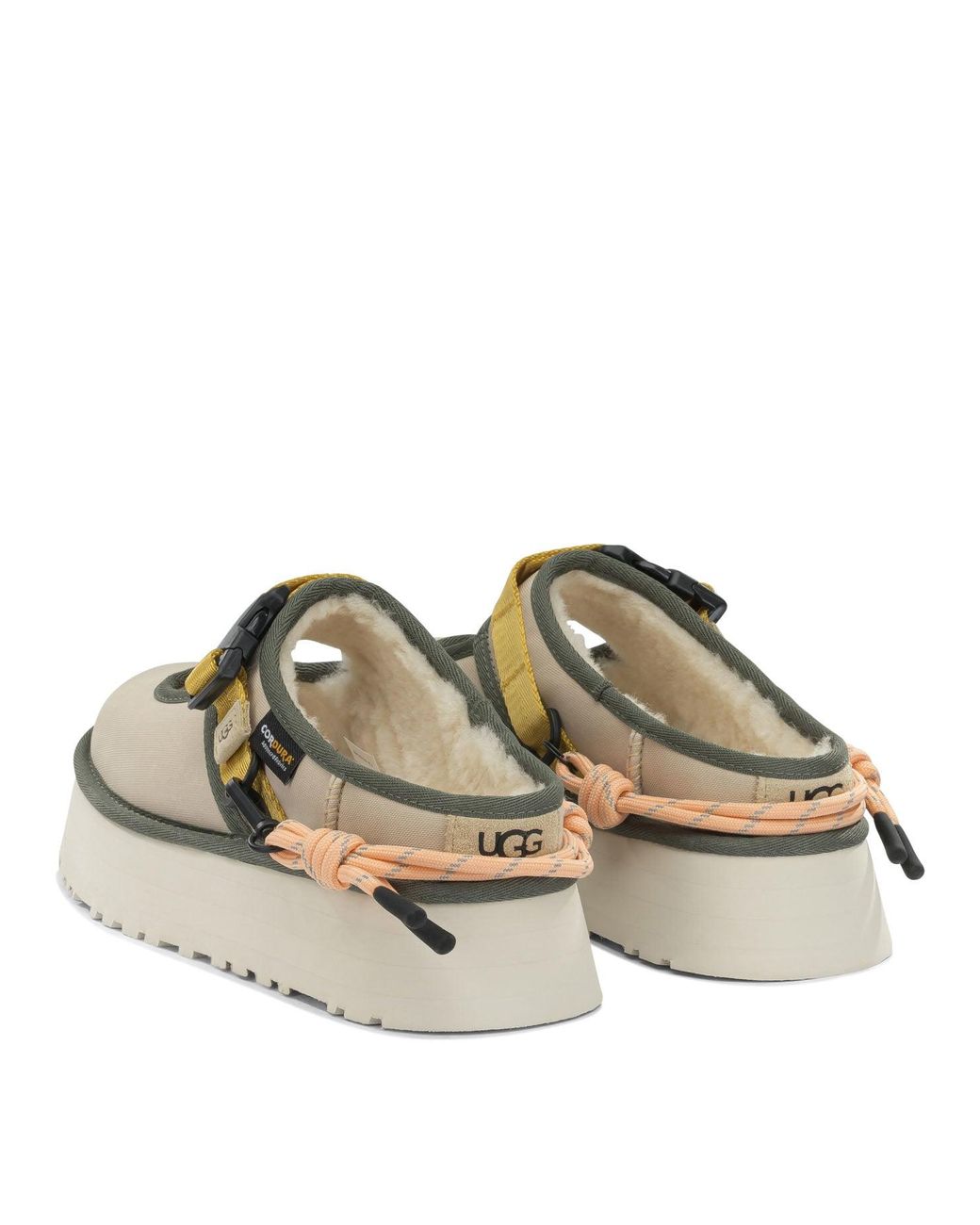 Ugg Natural "Bea Wildwood" Mary Jane Ballet Flats