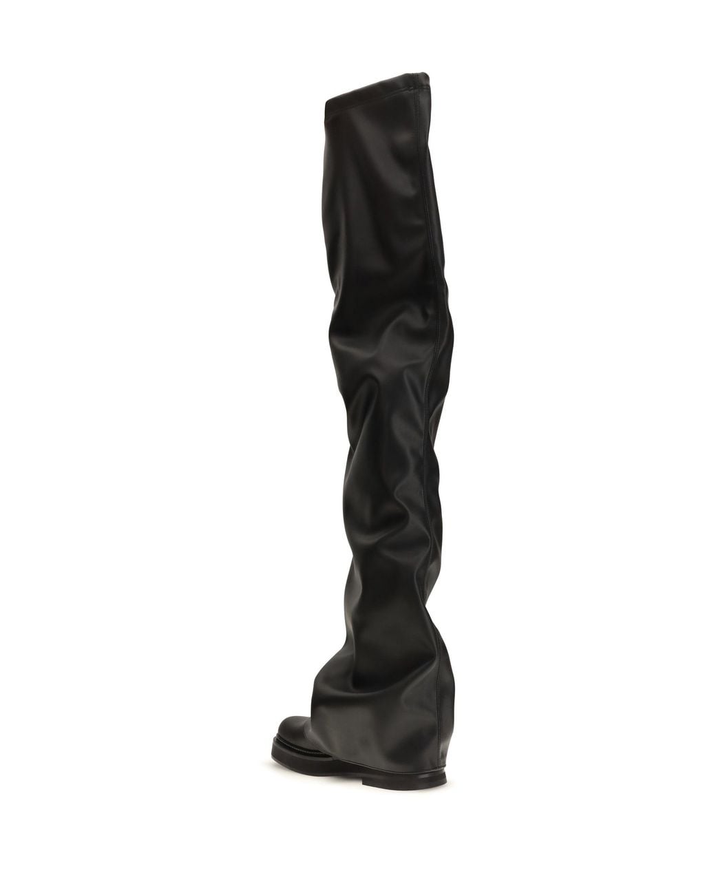 The Attico Black Robin Extra-Long Boots