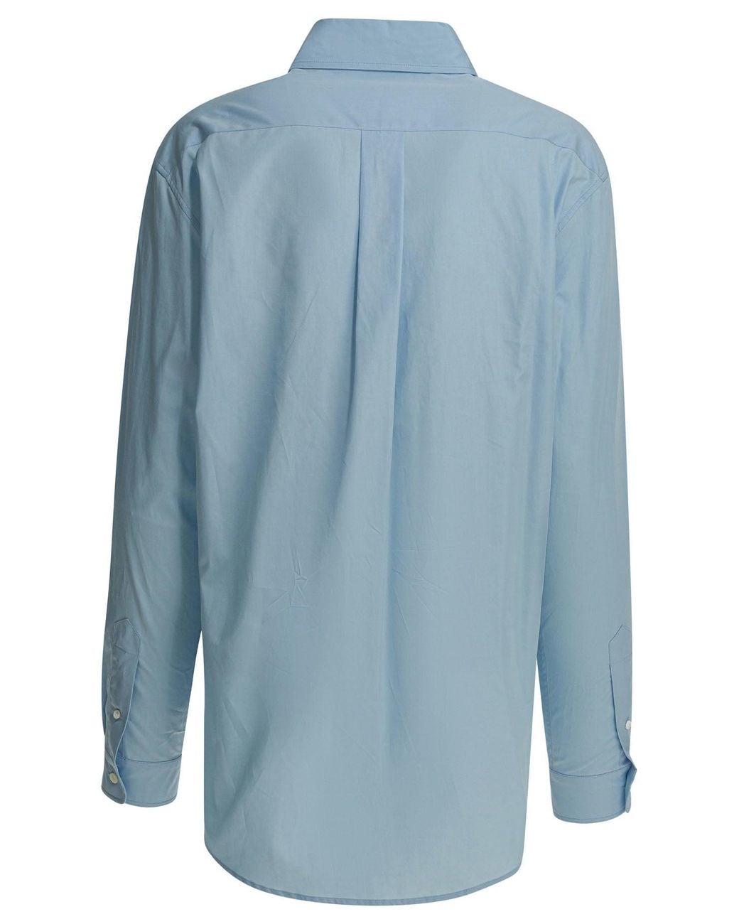 Miu Miu Blue Cotton Shirt