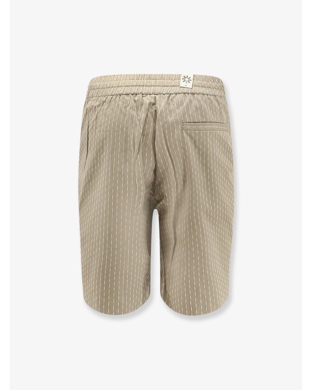 Woodbird Natural Bermuda Shorts Cotton for men