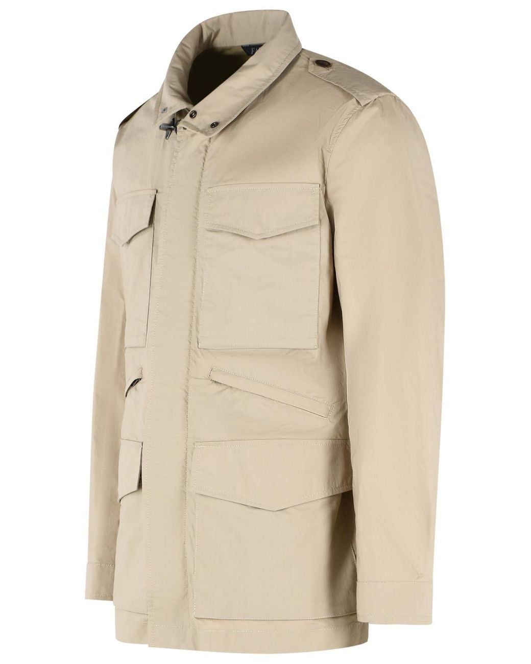 Fay Natural 'Field' Cotton Poplin Jacket for men