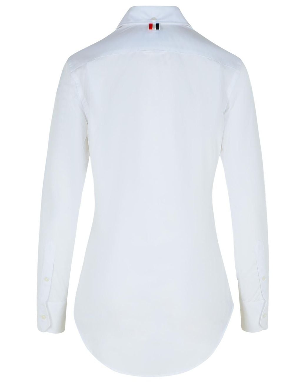 Thom Browne White Cotton Shirt