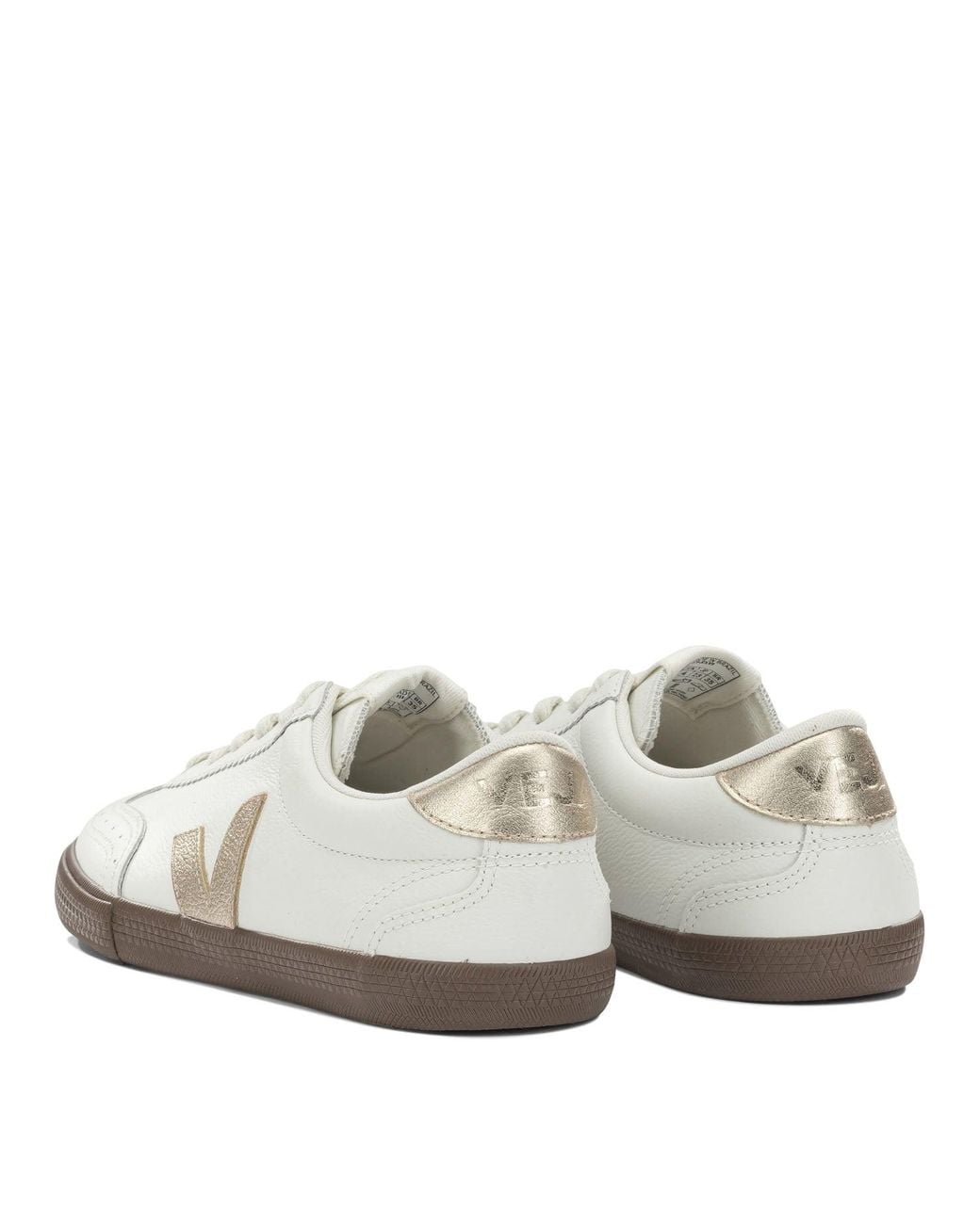 Veja White Volley Low-Top Sneakers