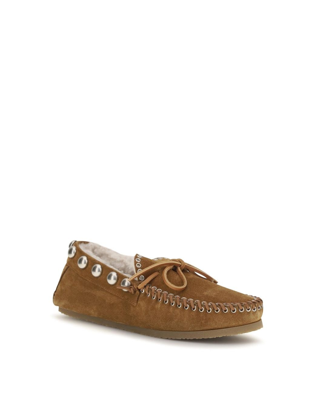 Isabel Marant Brown Fitza Suede Loafers