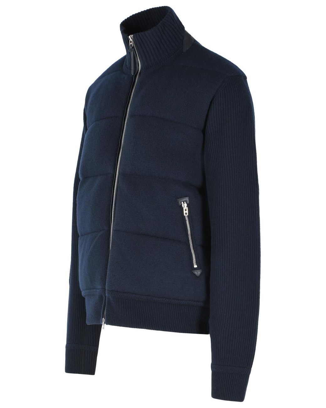 Tom Ford Blue Wool Blend Jacket for men