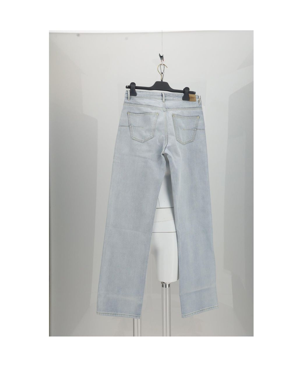 Dior Gray Denim Must Buy Straight
