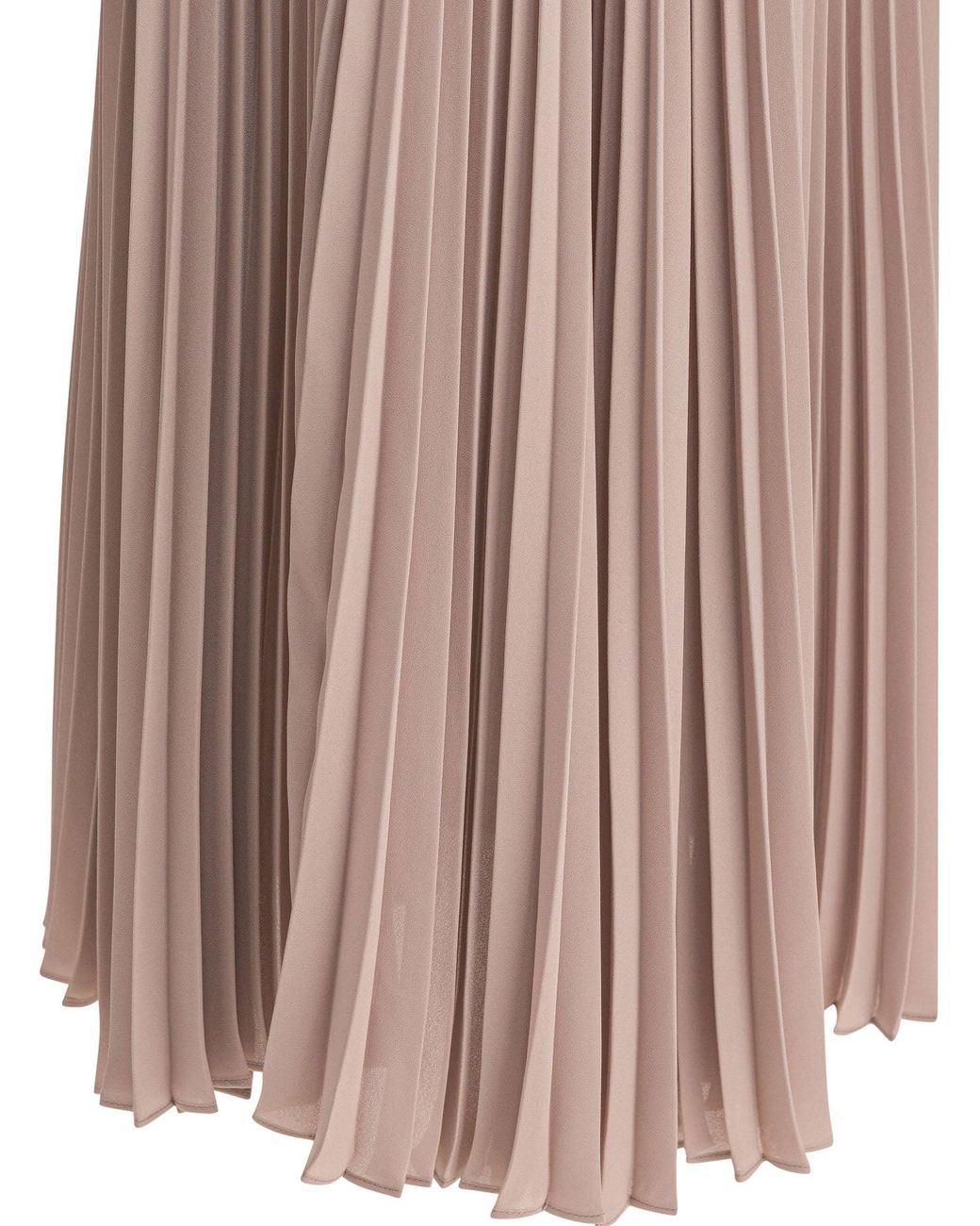 Semler Brown Pleated Skirt Skirts