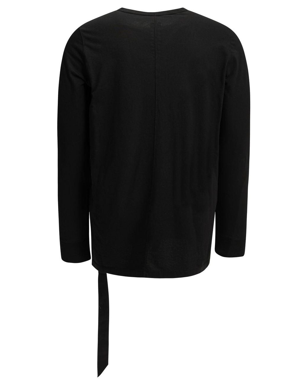 Rick Owens Black "Level" Crew-Neck T-Shirt for men