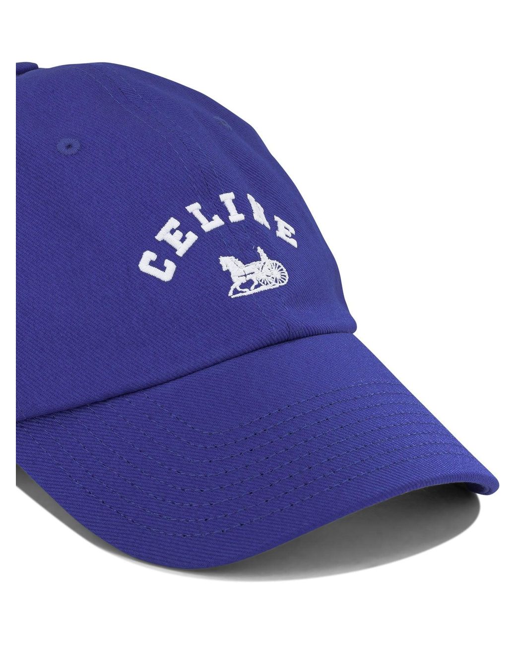 Céline Blue Cotton Hat for men