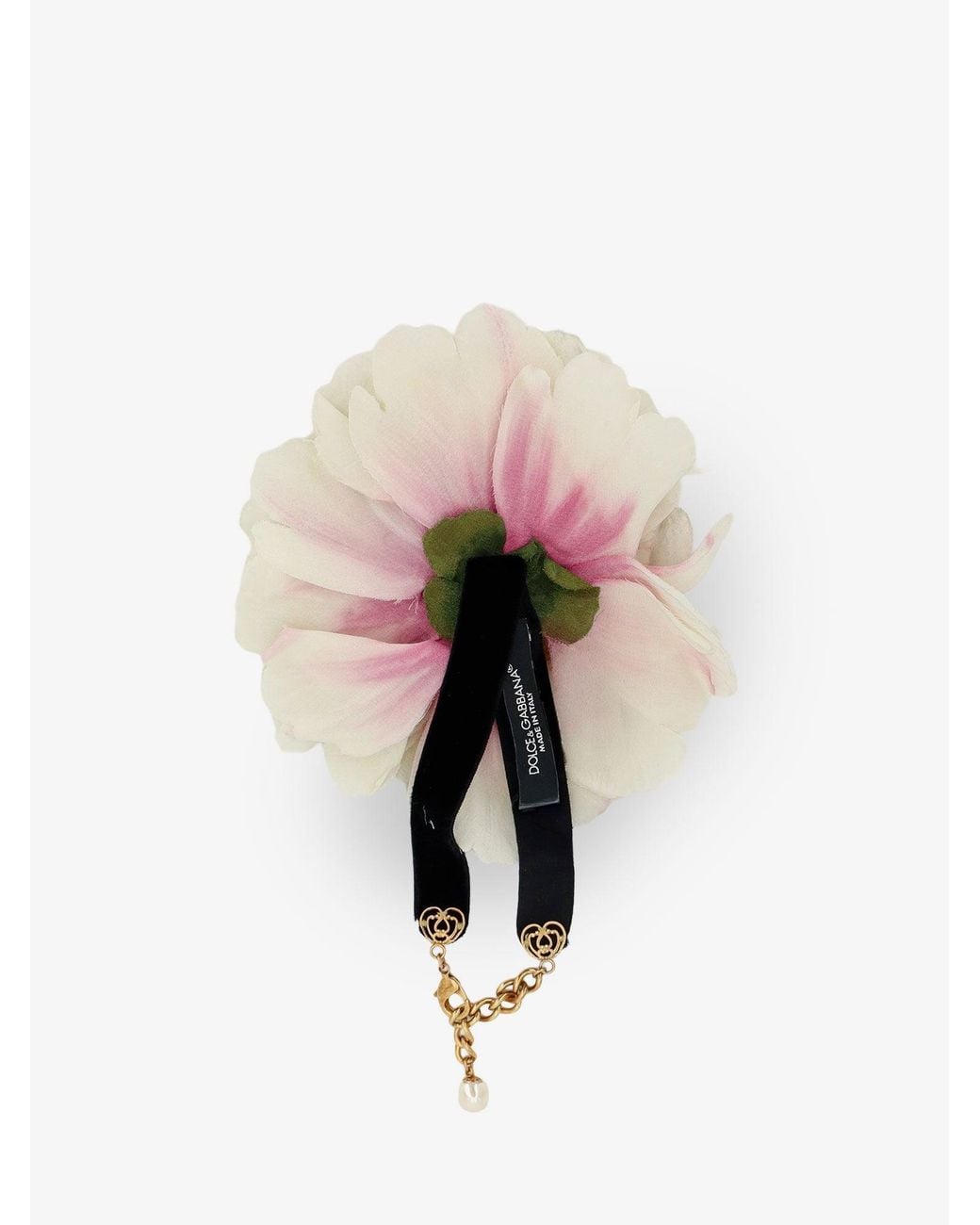 Dolce & Gabbana Pink Dolce & Gabbana Bracelet With Oversized Flower Detail