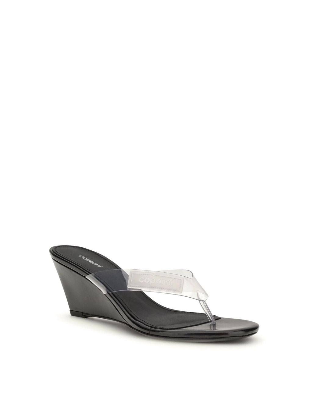 Coperni White Wedge Flip-Flops Sandals
