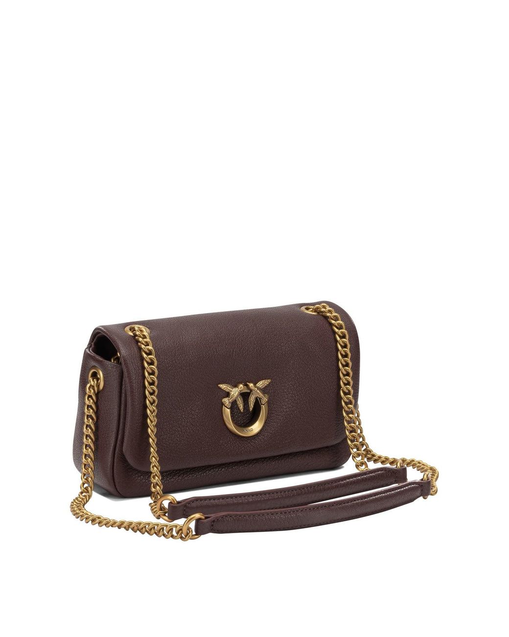 Pinko Brown Clutch Bag