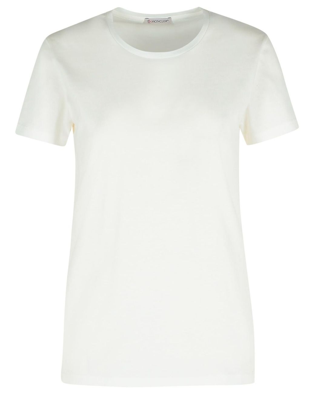 Moncler White Cotton T-Shirt