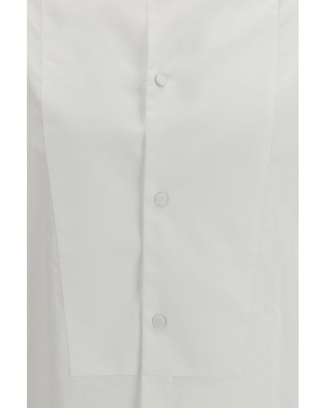 Tom Ford White Cotton Shirt With Regular Fit for men
