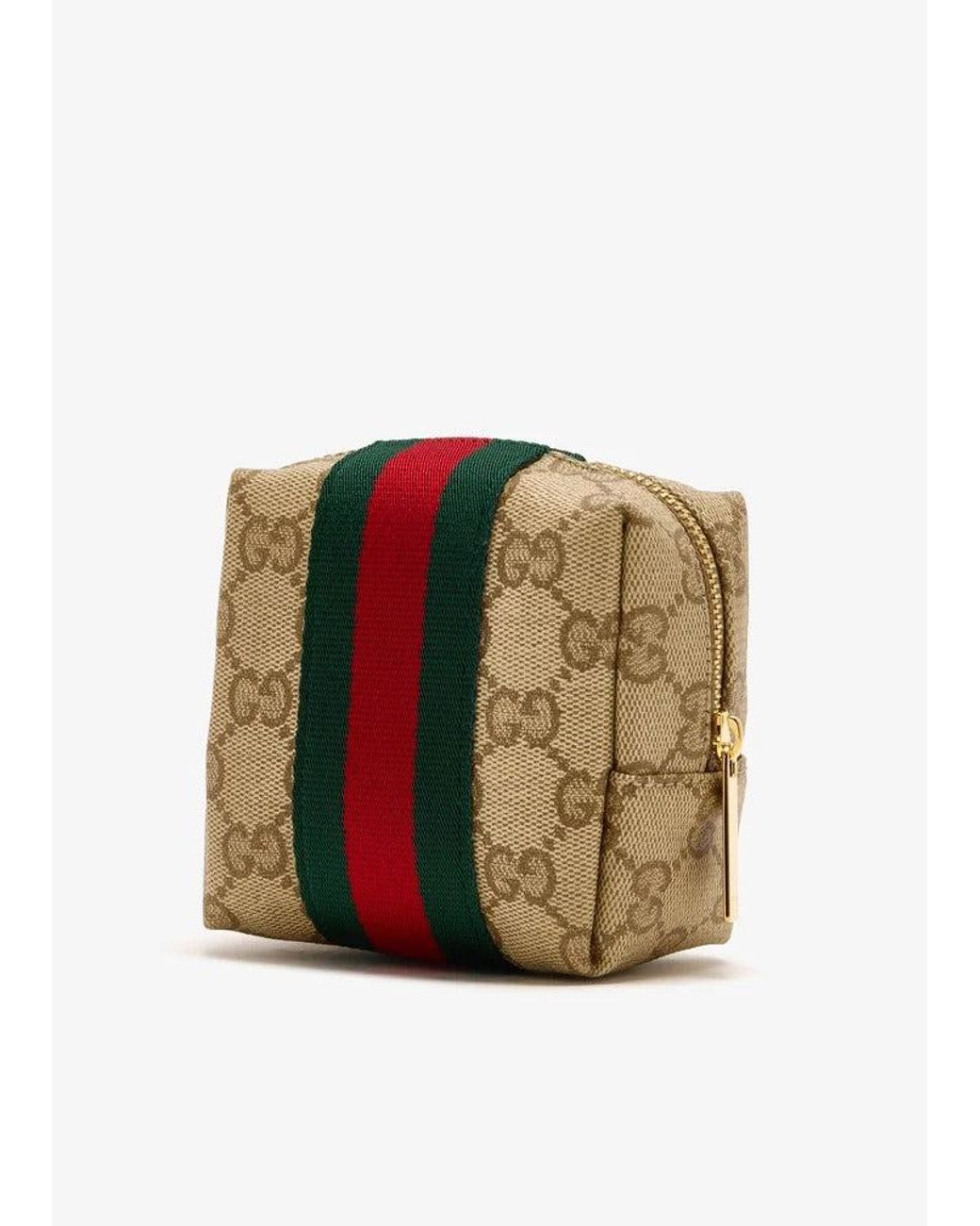 Gucci Natural Mini Gg Cosmetic Case