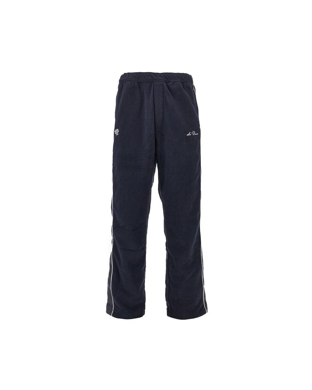 Les Deux Blue Fleece Track Pants for men