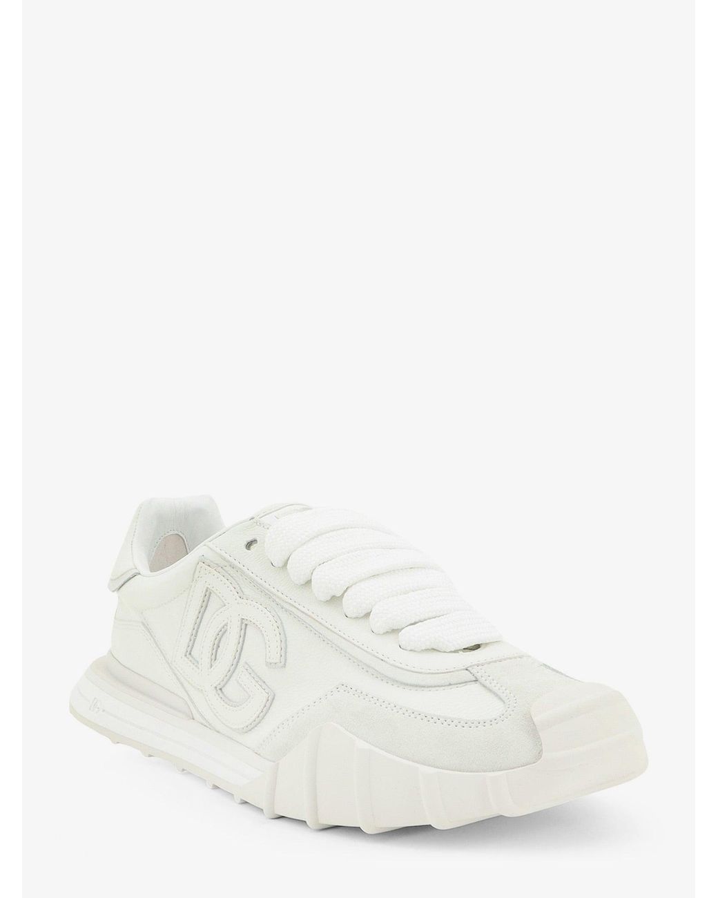Dolce & Gabbana White Dg Athletic Low-Top Sneakers for men