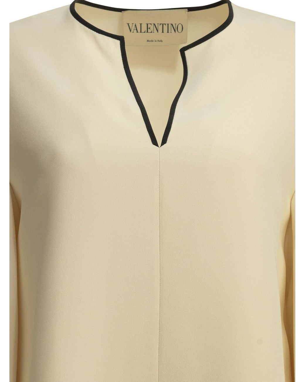 Valentino Natural Cady Couture Blouse