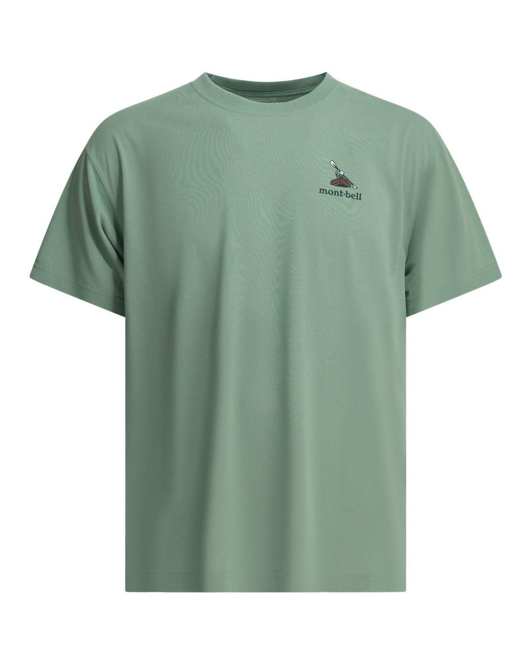 Montbell Green T-Shirts for men
