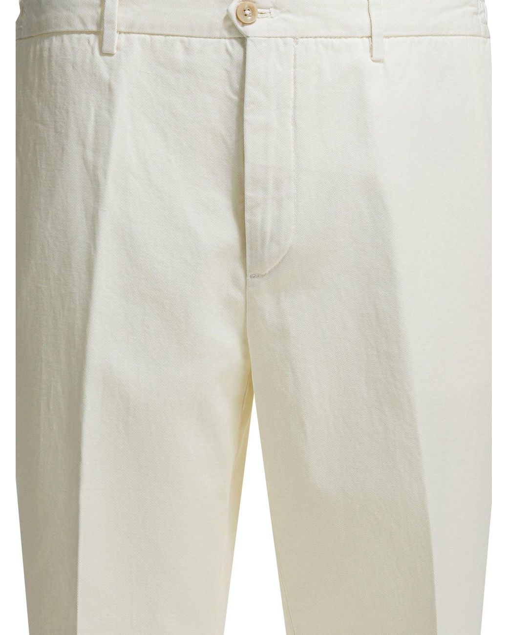Briglia 1949 White Trousers for men