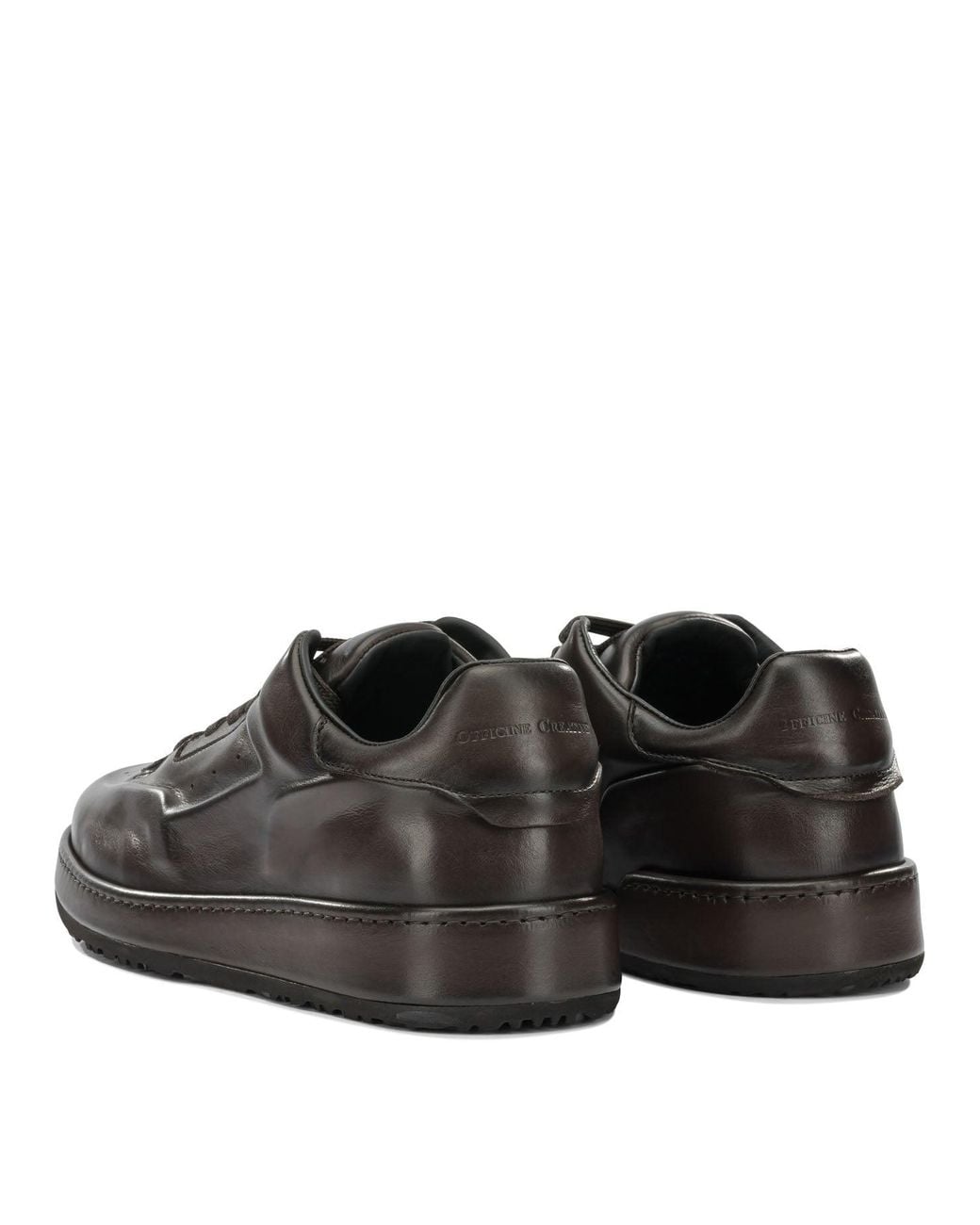 Officine Creative Black "Eraser 001" Low-Top Sneakers for men