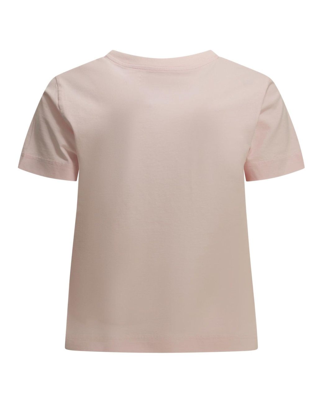 Givenchy Pink Crewneck T-Shirt With Logo