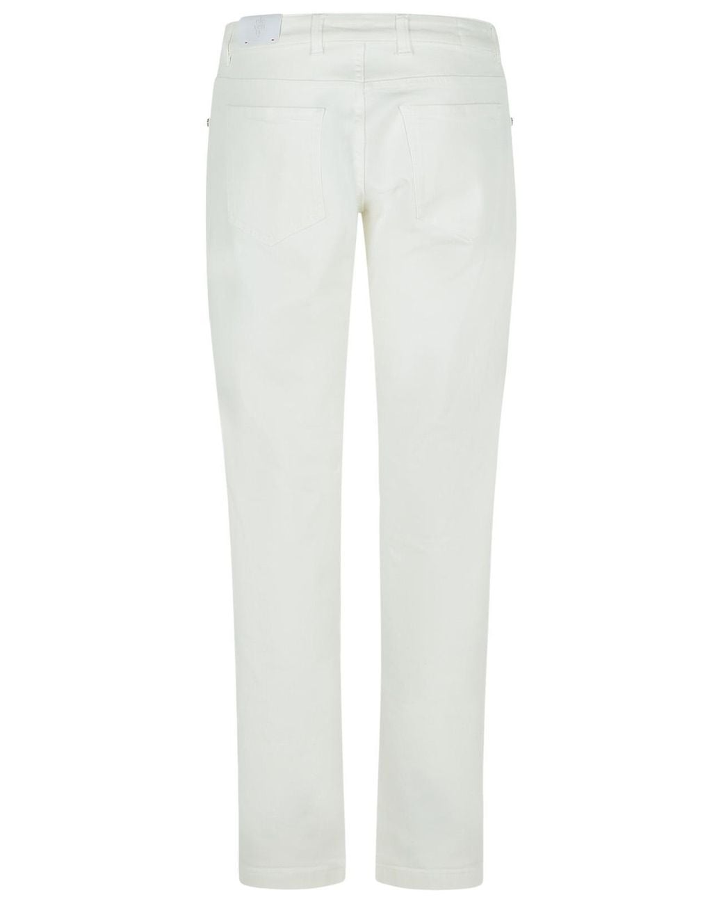 Eleventy White Cotton Pants for men