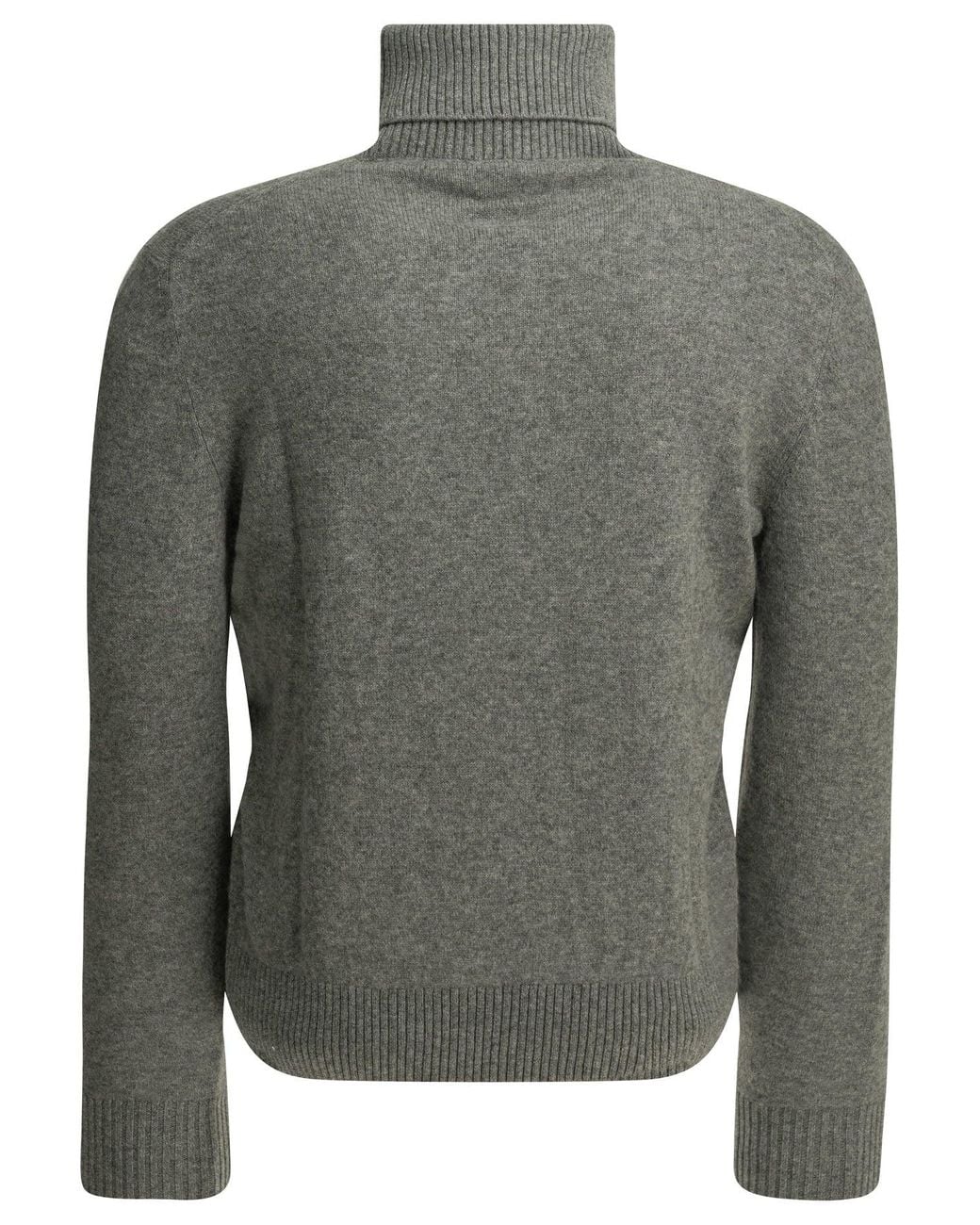 Altum Gray Cashmere Turtleneck Sweater